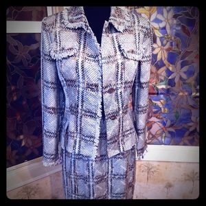 SILK, FORMAL/ BUSINESS, SKIRT SUIT